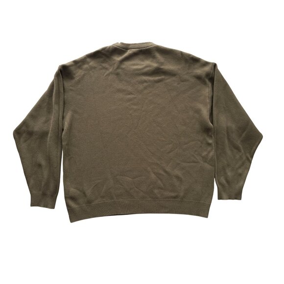 Zara Dark Brown Twisted Texture Sweater Viscose Blend Ribbed Cuff & Cuffs Size X - Picture 3 of 5